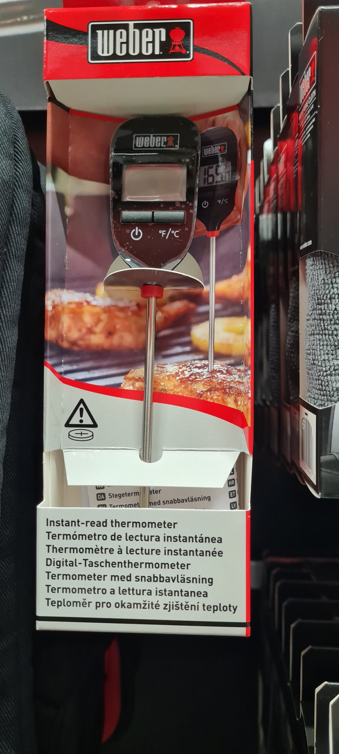 Termometer från märket Weber