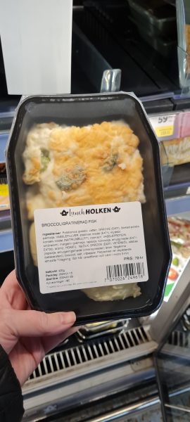 Broccoligratinerad fisk från Lunch Holken
